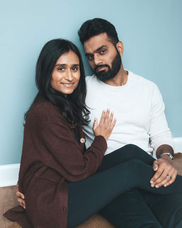 Couple's photo shoot in Chicago South Loop