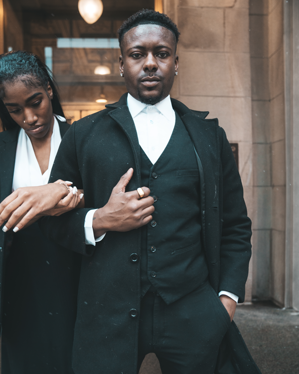Michael & Daii couples shoot at The Chicago Cultural Center by Pivot Port.