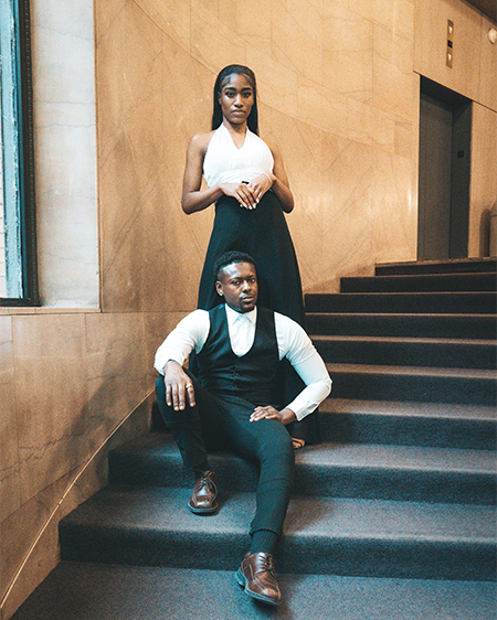 Michael & Daii couples shoot at The Chicago Cultural Center by Pivot Port.
